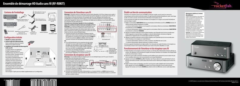 Rocket Fish RF-RBKIT User manual