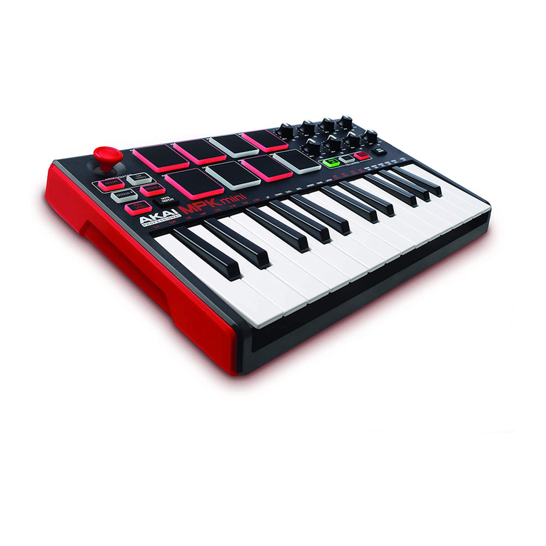 Akai MPKMINI User manual