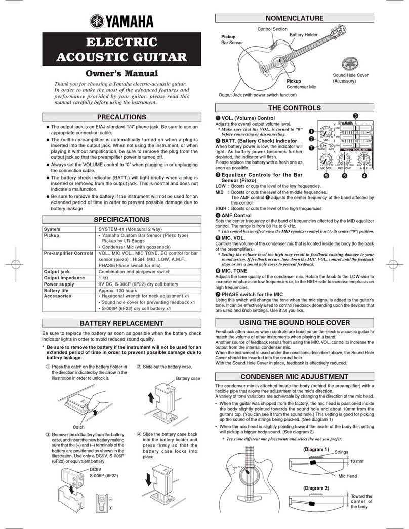 Yamaha 26C owner's manual