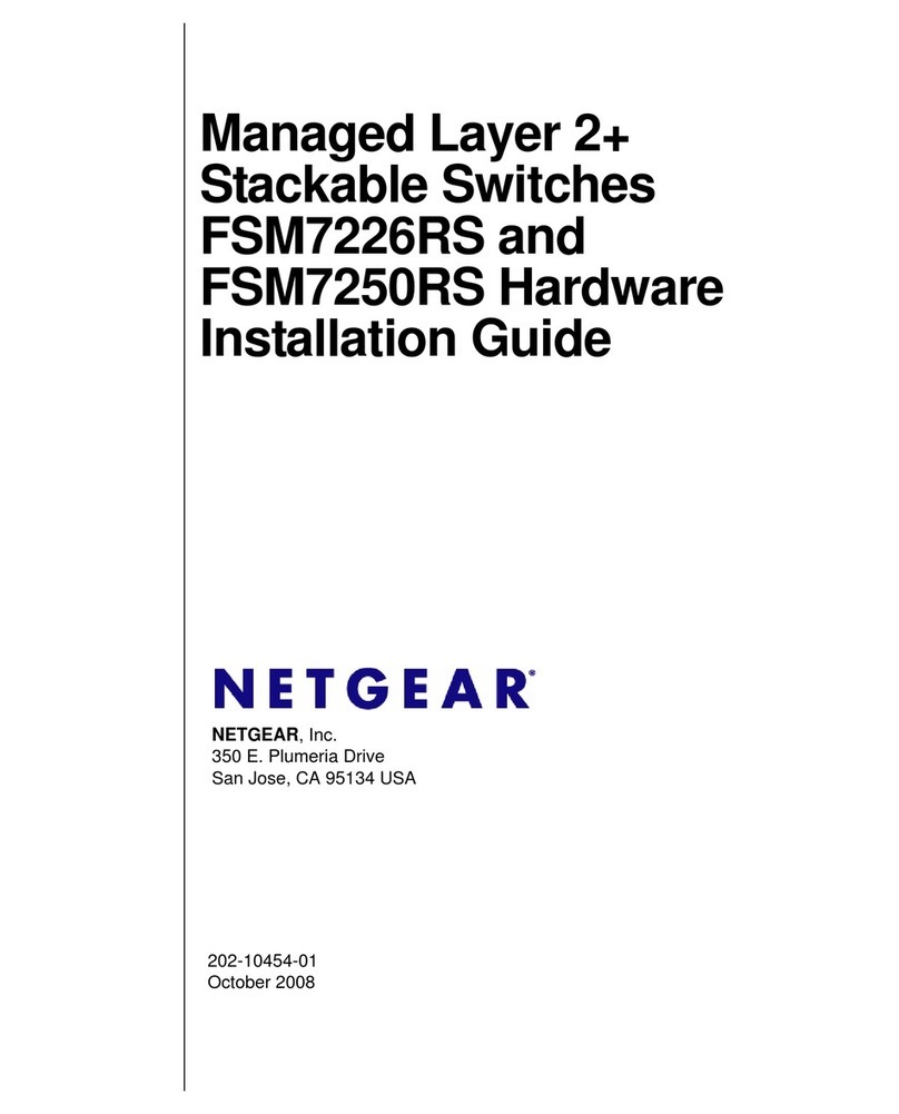 NETGEAR FSM7226RS - ProSafe Switch - Stackable Manual