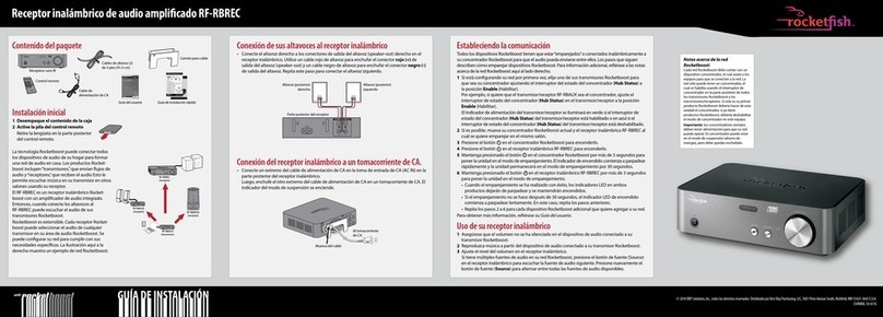Rocket Fish RF-RBREC User manual
