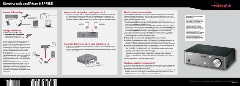 Rocket Fish RF-RBREC User manual