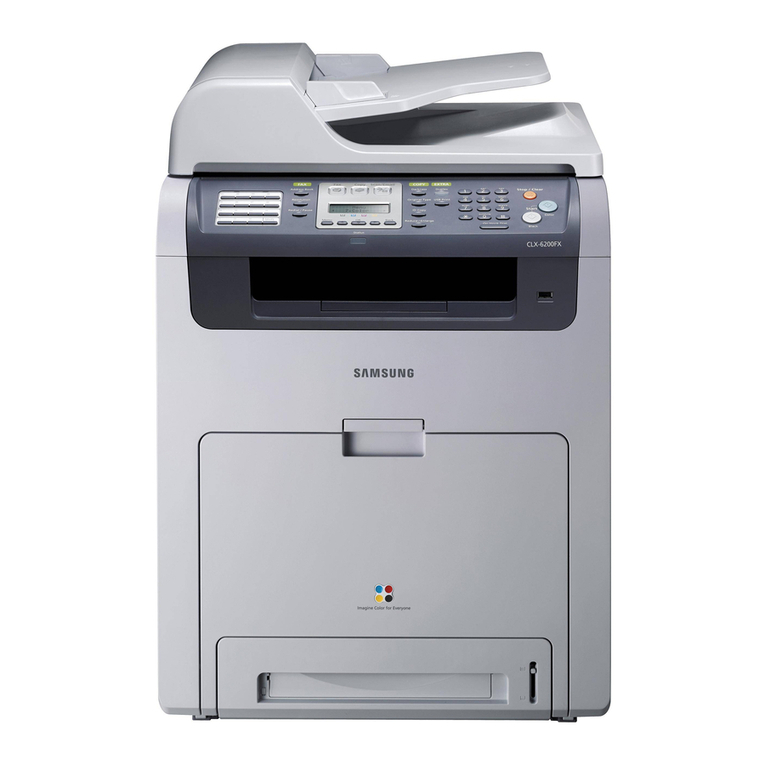 Samsung CLX 6210FX - Color Laser - All-in-One Manual Samsung CLX 6210FX - Color Laser - All-in-One Manual