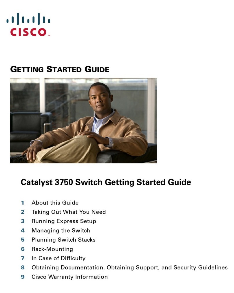 Cisco WS-C3750G-24TS-S1U - Catalyst Switch -... Getting started guide