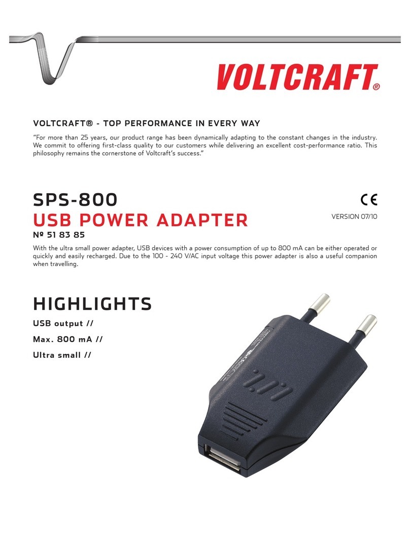 VOLTCRAFT SPS-800 User manual