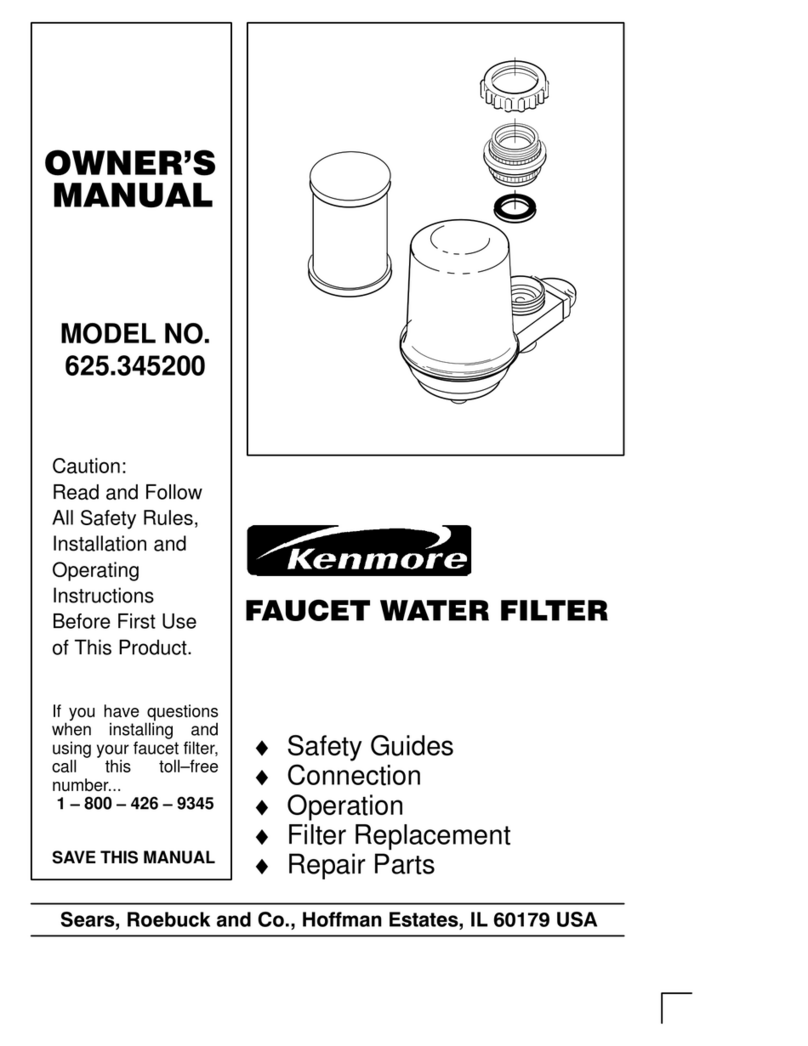 Kenmore 625.345200 User manual Kenmore 625.345200 User manual