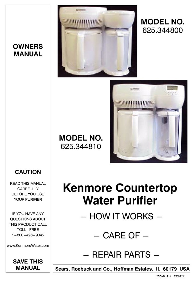 Kenmore 625.344800 owner's manual Kenmore 625.344800 owner's manual
