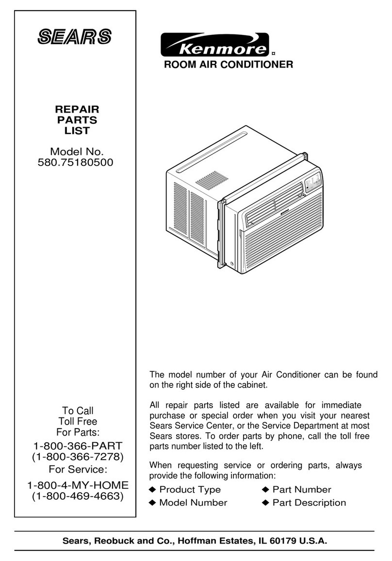Kenmore 580.75180500 Manual
