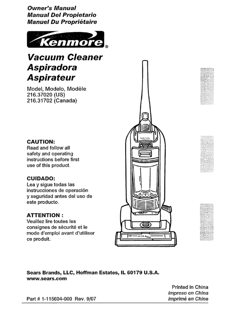 Kenmore 216.31702 User manual