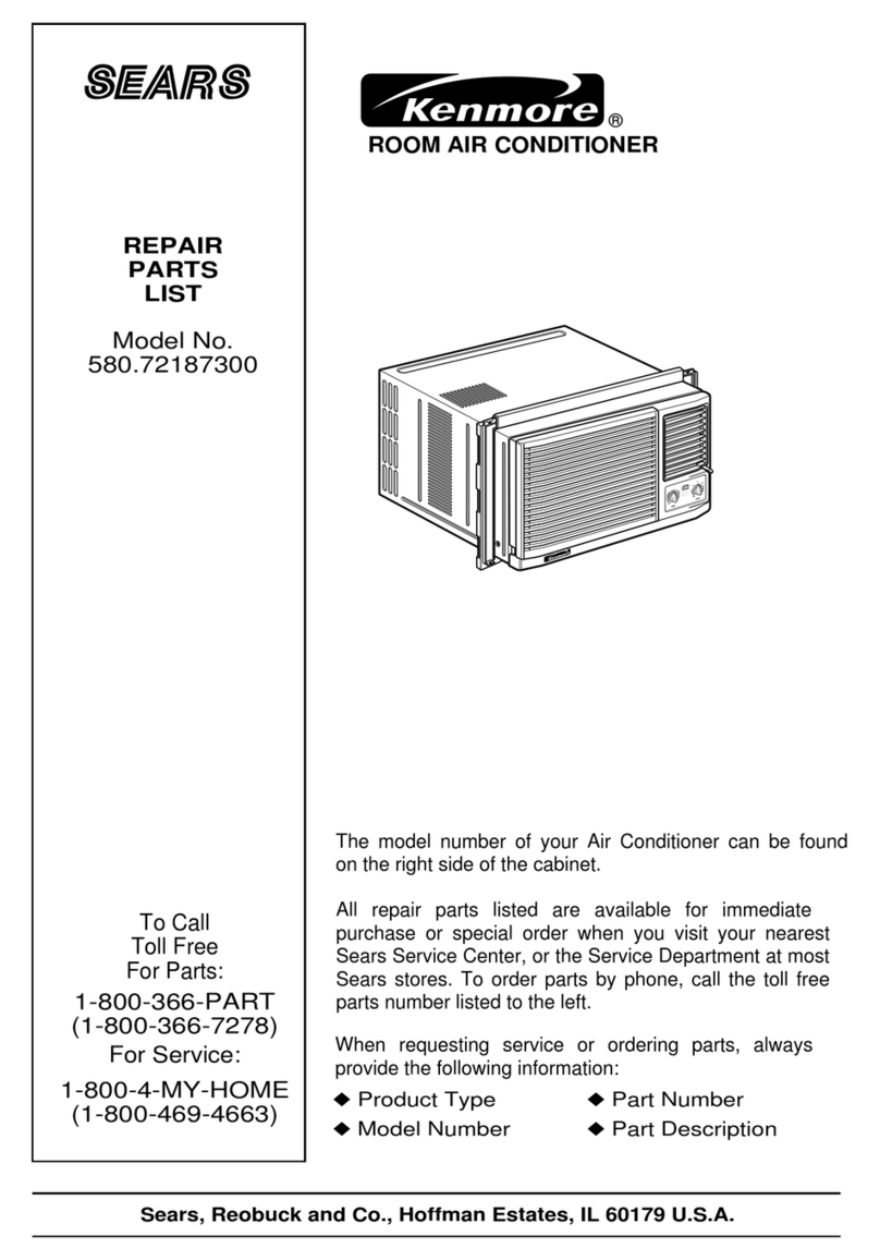 Kenmore 580.72187300 Manual