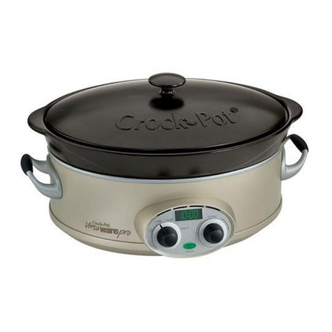 Crock-Pot VERSAWARE PRO User manual