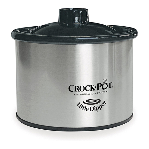 Crock-Pot LITTLE DIPPER WARMER User manual
