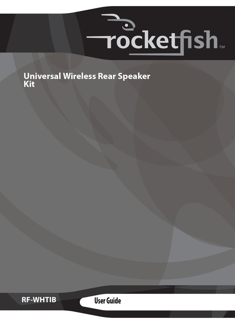 Rocket Fish RF-WHTIB User manual Rocket Fish RF-WHTIB User manual