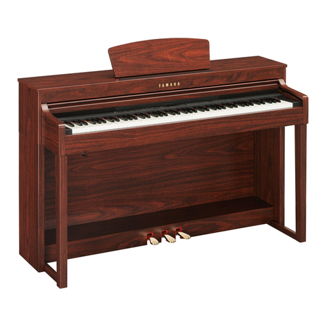 Yamaha Clavinova CLP-430 User manual