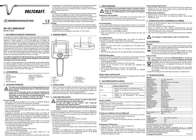 VOLTCRAFT BS-100 X - V07-10 manual
