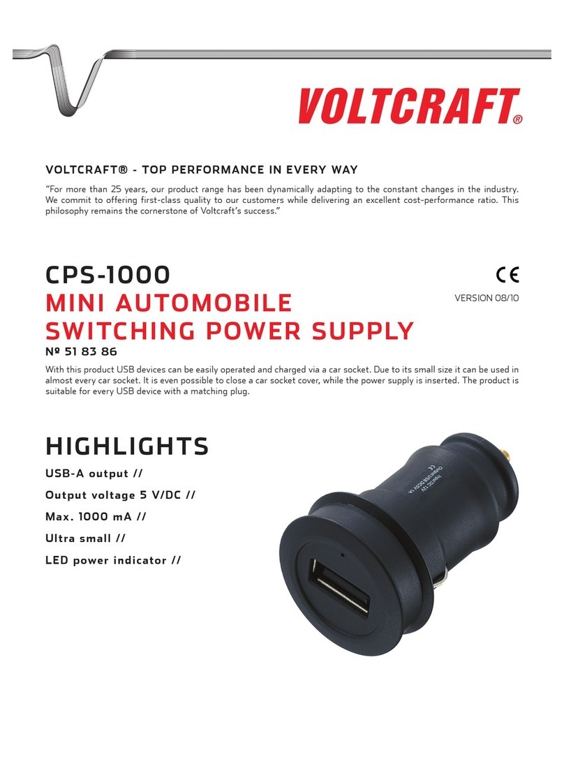 VOLTCRAFT CPS-1000 datasheet