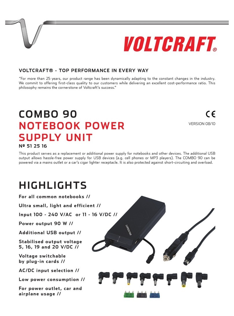 VOLTCRAFT COMBO 90 - User manual