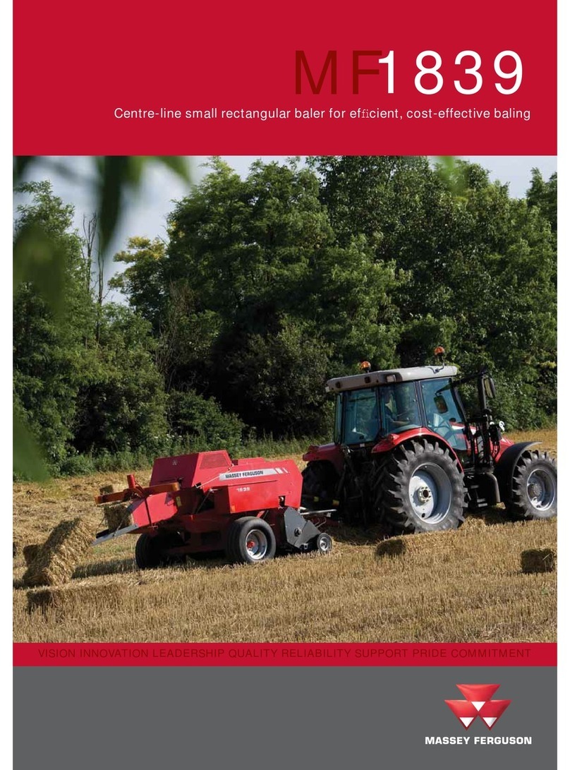 MASSEY FERGUSON MF1839 - User manual