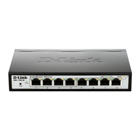 D-Link EasySmart DGS-1100-08 User manual