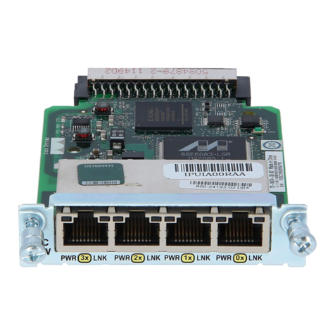 Cisco HWIC-4ESW - EtherSwitch HWIC Switch user guide