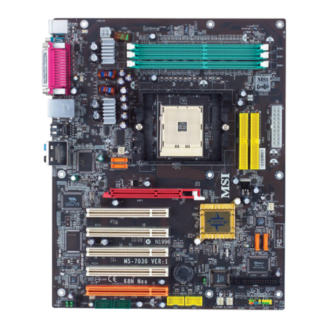 MSI MS 7030 - K8N Neo Platinum Motherboard User manual