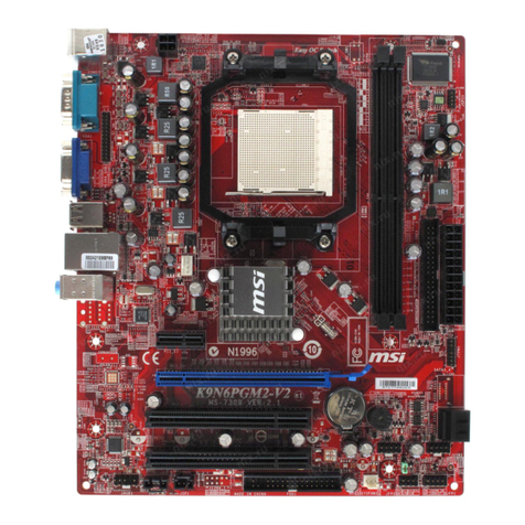MSI K9N6PGM2-V2 - Motherboard - Micro ATX user manual