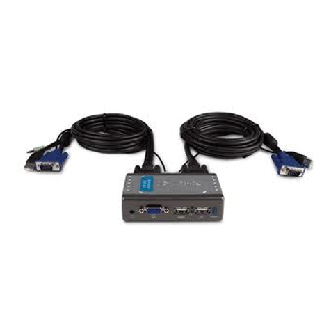 D-Link KVM-221 - KVM / Audio Switch User manual