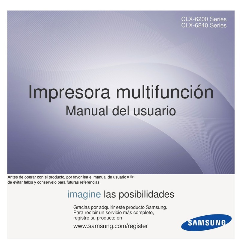 Samsung CLX 6210FX - Color Laser - All-in-One User guide