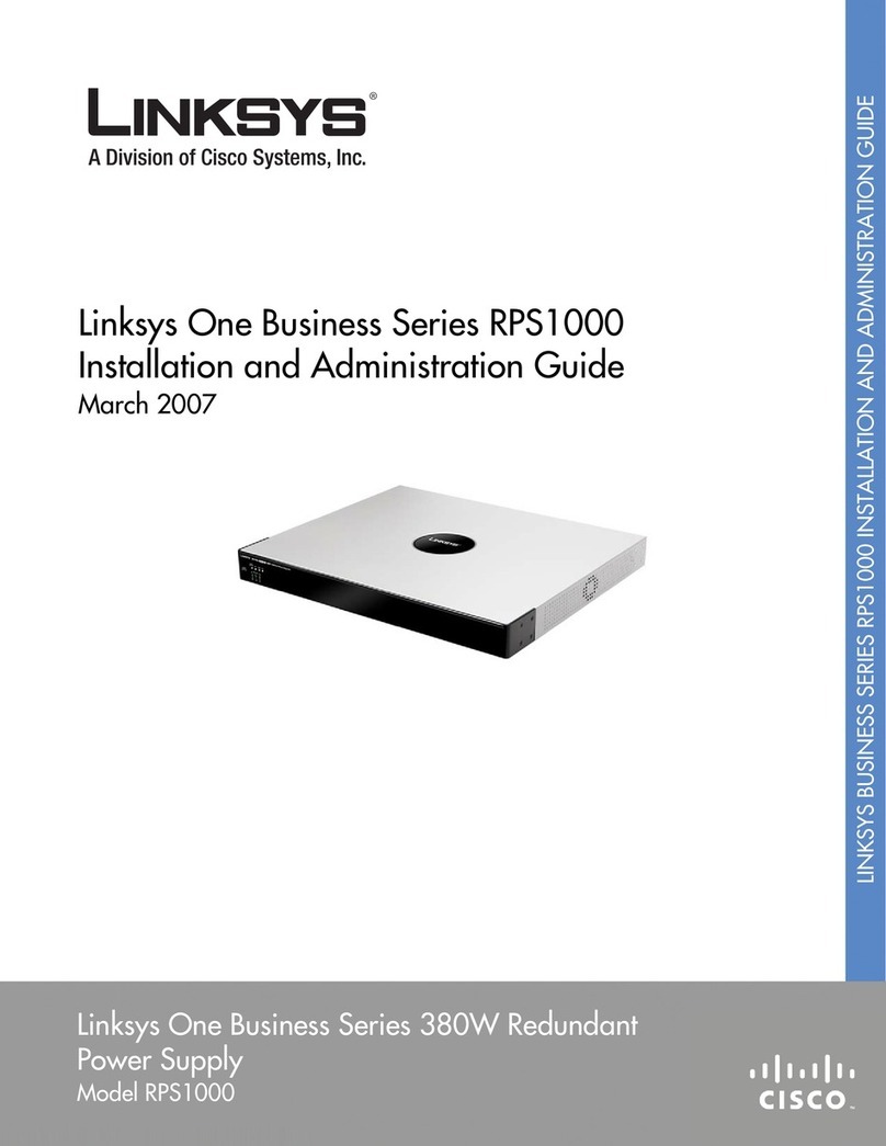 Linksys SFE2000P - Managed Ethernet Switch Installation and administration guide Linksys SFE2000P - Managed Ethernet Switch Installation and administration guide