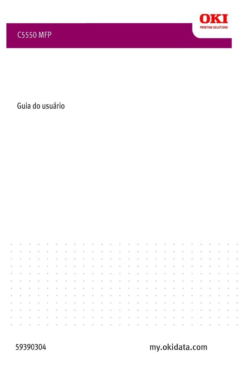 Oki C5550n MFP Training manual