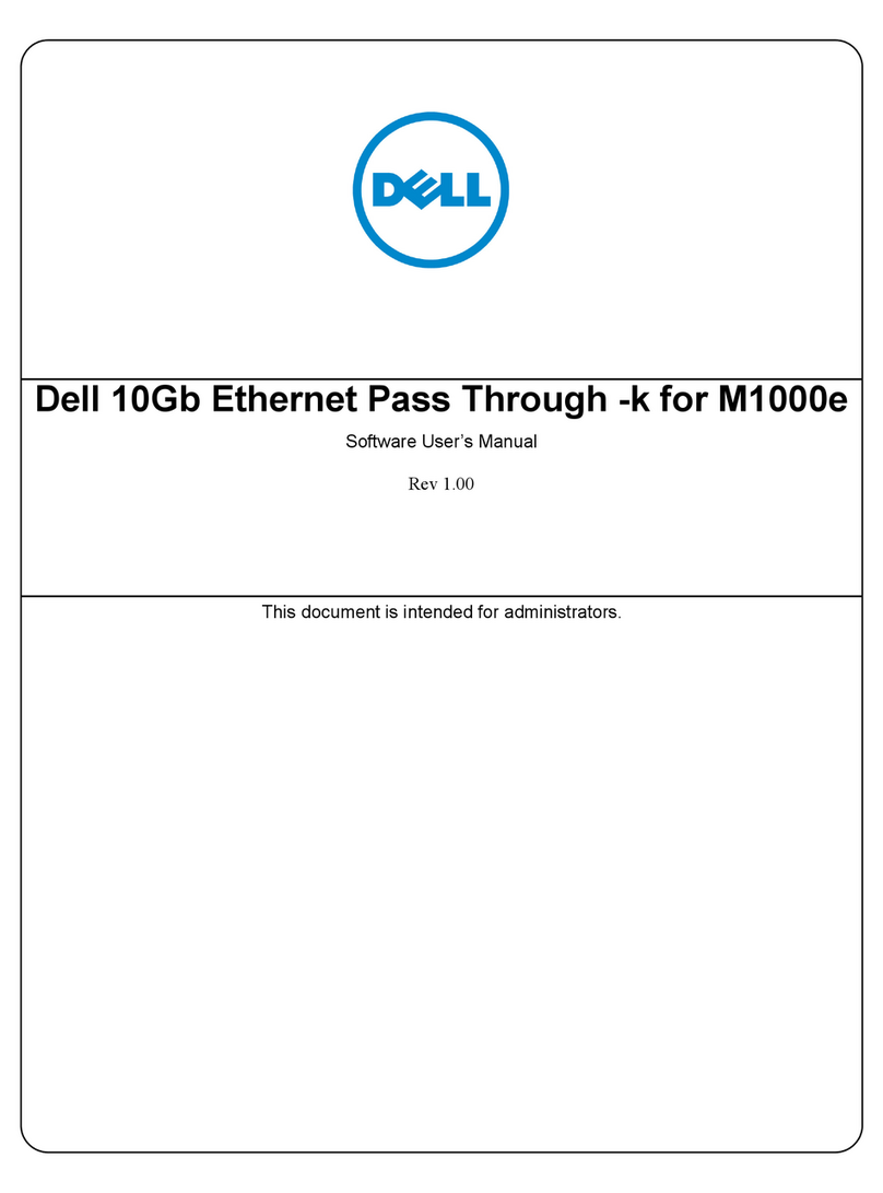 Dell PowerConnect M8428-k User manual Dell PowerConnect M8428-k User manual