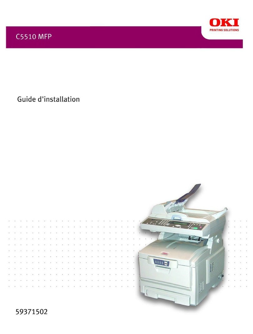 Oki C5510n MFP User manual