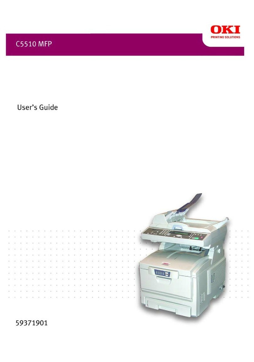 Oki C5510n MFP User manual