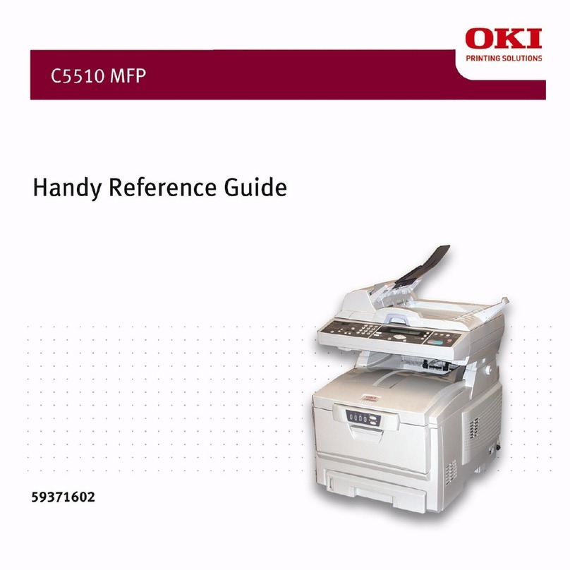 Oki C5510n MFP Service manual