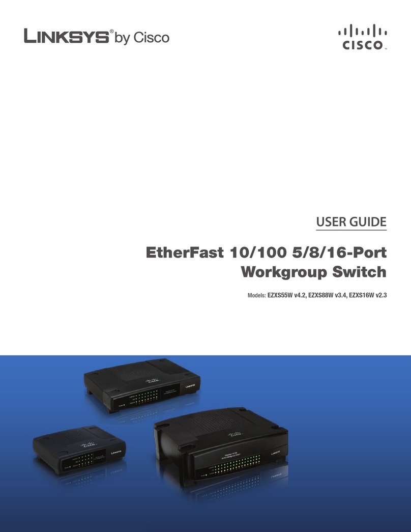 Cisco EZXS55W - EtherFast 10/100 Workgroup Switch User manual