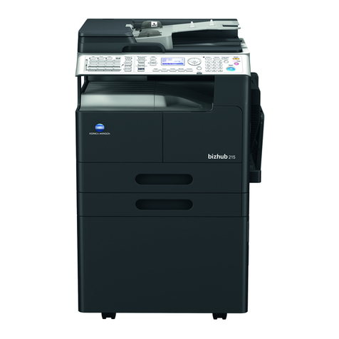 Konica Minolta bizhub 215 user guide