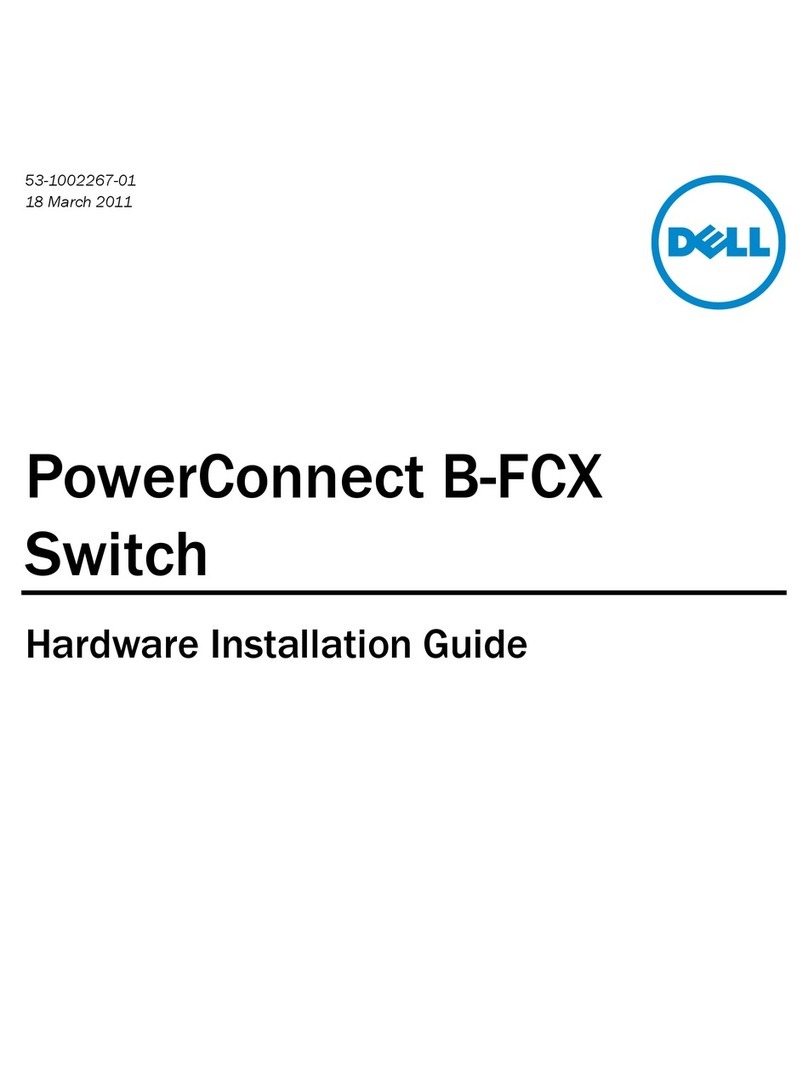 Dell PowerConnect B-FCX624 Manual