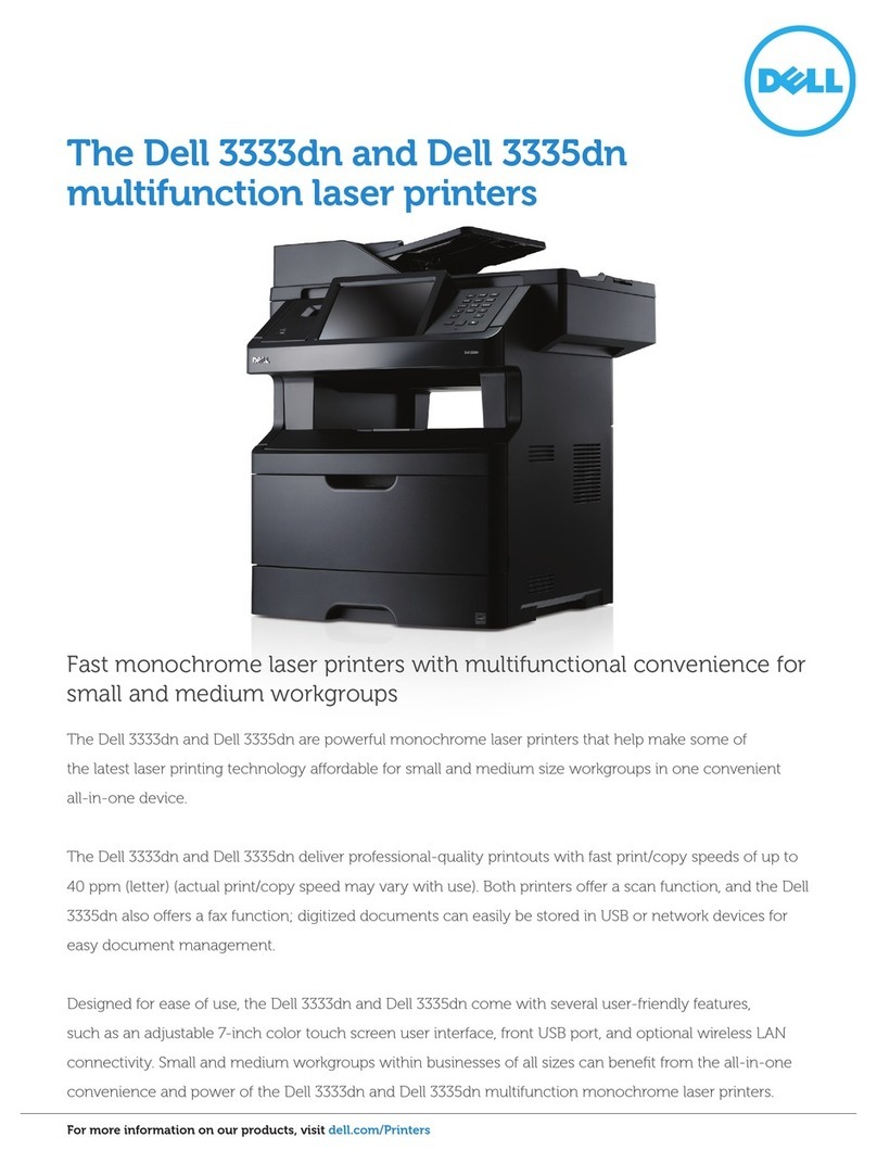 Dell 3333DN User manual