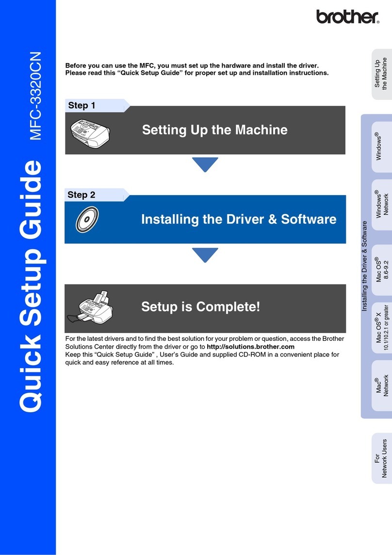 Brother 3320CN - Color Inkjet - All-in-One User manual