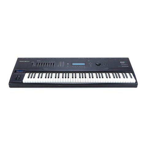 Kurzweil K2500 - PERFORMANCE GUIDE REV F PART NUMBER 910251 CHAP... User manual