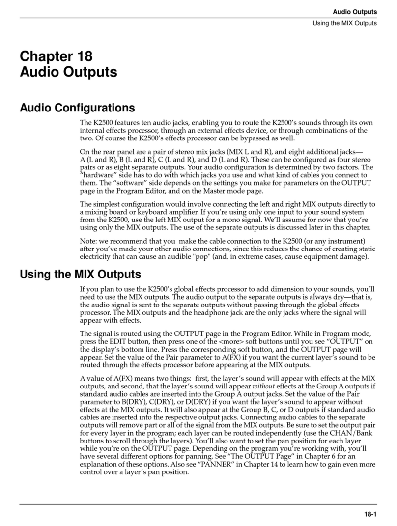 Kurzweil K2500 manual