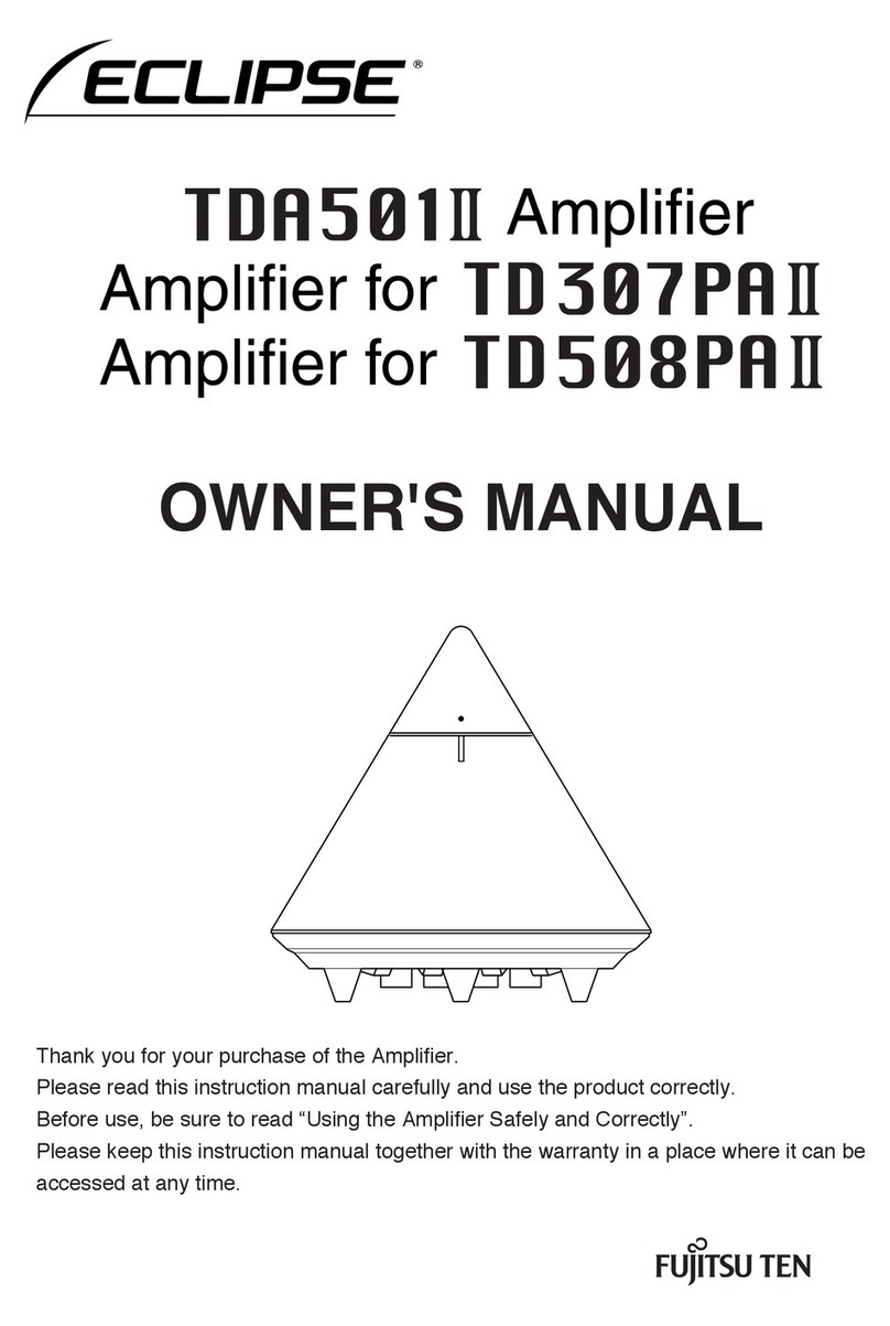 Eclipse TD501II User manual