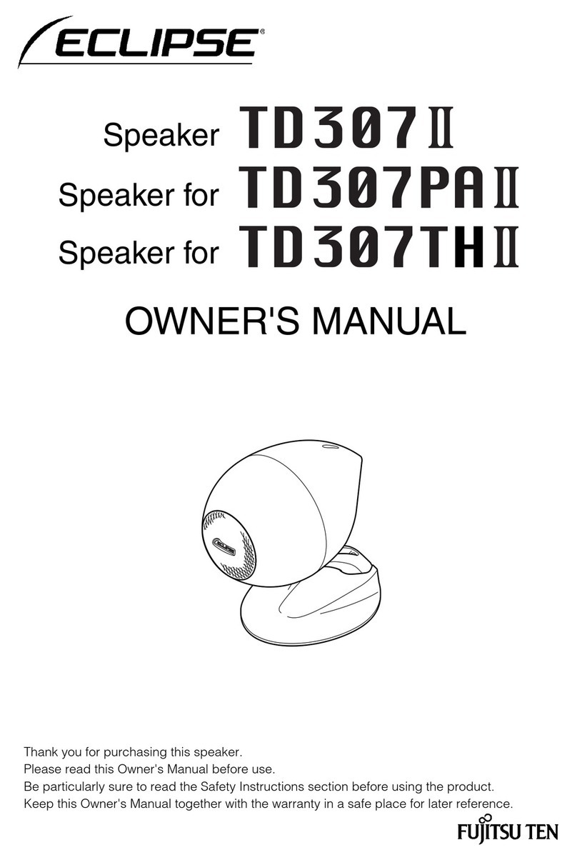 Eclipse TD307II Series User manual