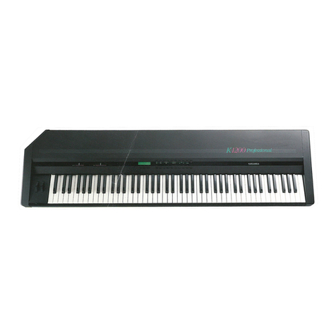 Kurzweil K1200 PRO 76 - PERFORMANCE GUIDE manual