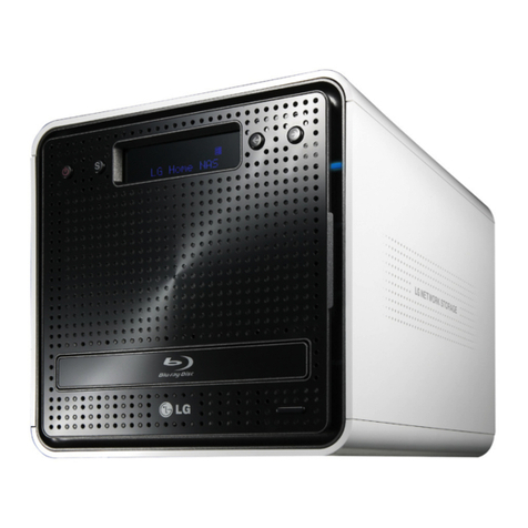 LG N2R1D -  NAS Server User guide and instruction manual