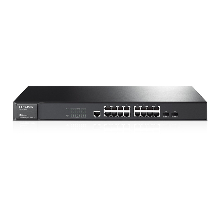 TP-Link JetStream TL-SG3216 User manual