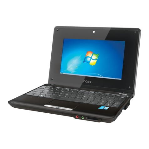Coby NBPC822 User manual