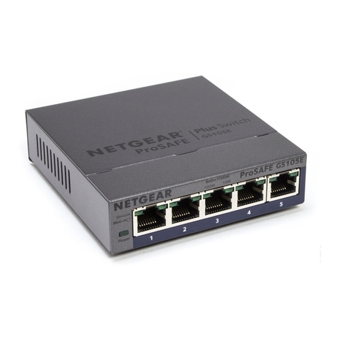 NETGEAR GS105E-100NAS - Prosafe Plus 5PORT User manual NETGEAR GS105E-100NAS - Prosafe Plus 5PORT User manual