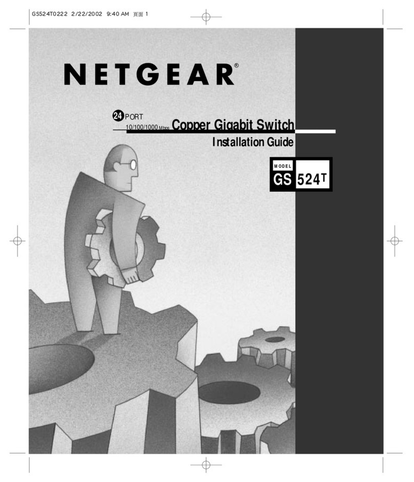NETGEAR GS524T - ProSafe Switch User manual