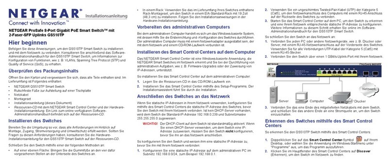 NETGEAR ProSafe GS510TP User manual